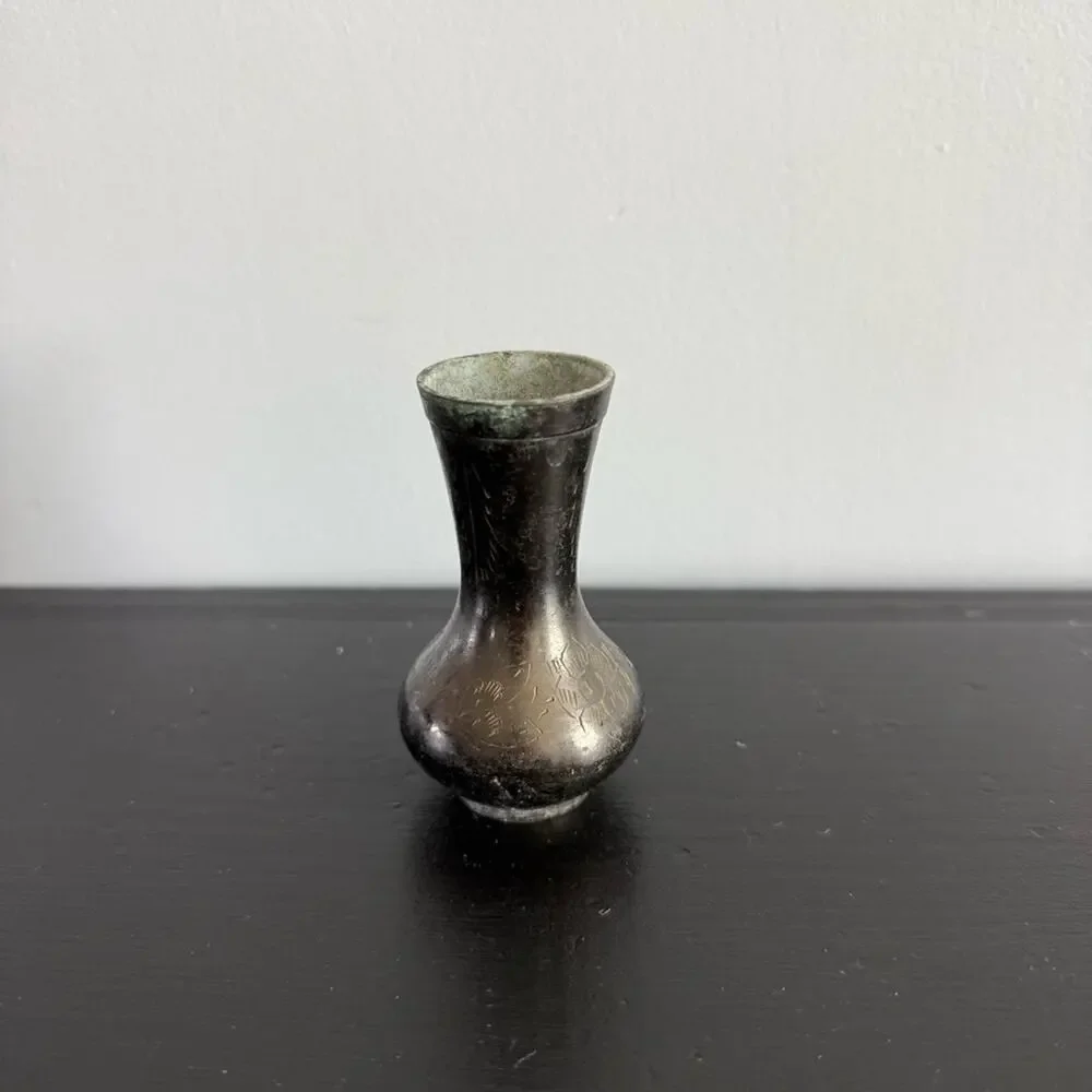 Vintage solid brass